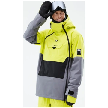 Montec Doom Snowboard Jacket Men Bright Yellow/Bla