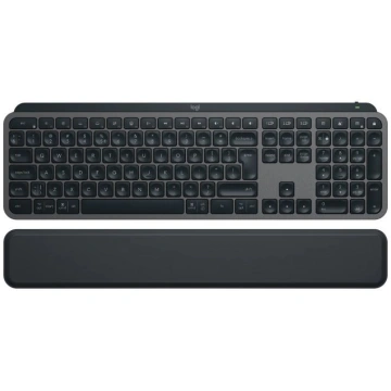 Logitech MX Keys S Keyboard + Palm Rest Graphite U