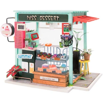 3D Miniatūra māja, Robotime - DIY Miniaturhaus - S