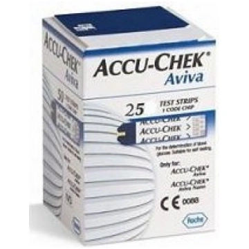 STRISCE MISURAZIONE GLICEMIA ACCU-CHEK AVIVA BRK R
