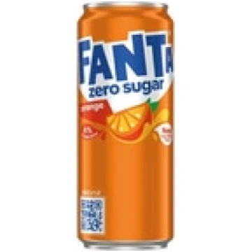 Atspirdzinošais dzēriens Fanta Zero, CAN, 330ml
