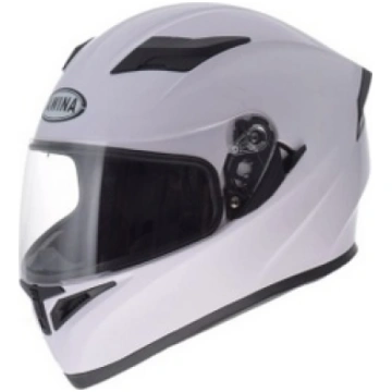 Moto ķivere ar saulesbrillēm Awina Full Face, balt