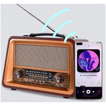 Radio uztvērējs, retro versija Nav norādīts