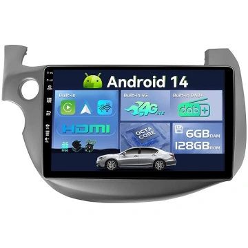 SXAUTO [Iebūvēts 4G LTE un DAB] Android 13-6G+128G