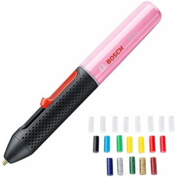 Bosch Cordless hot glue stick Gluey Cupcake Pink,