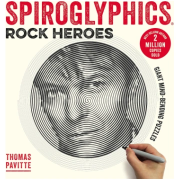 New Mags - Krāsojamā grāmata "Spiroglyphics - Rock
