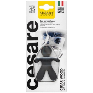 Mr&Mrs Fragrance Cesare Car Air Freshener Cedar Wo