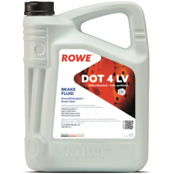 HIGHTEC BRAKE FLUID DOT 4 LV 5 Liter ROWE