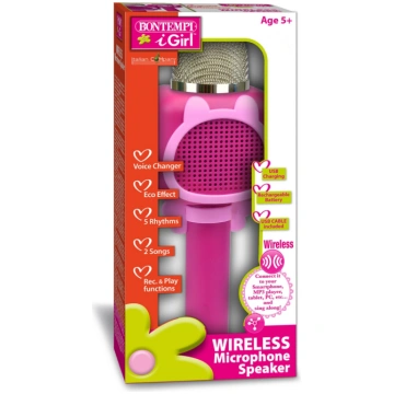 BONTEMPI bezvadu skaļruņu mikrofons, 41 2871