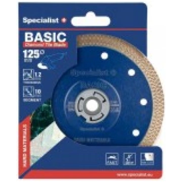 Dimanta disks 125x1.2x22.2 mm, BRITVA Basic Specia