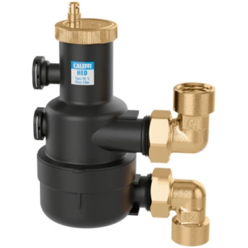 CALEFFI HED® – Augstas efektivitātes gaisa atdalīt