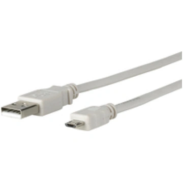 MicroConnect Micro USB Cable Grey 5m USB2.0 A - Mi