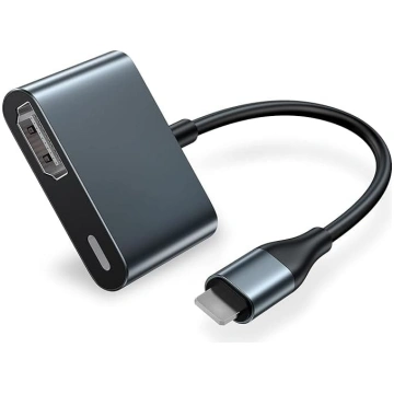 Apple MFi sertificēts Lightning uz HDMI adapteris