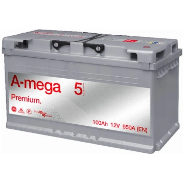 Akumulators 100AH 950A 12V A-Mega 5 Premium