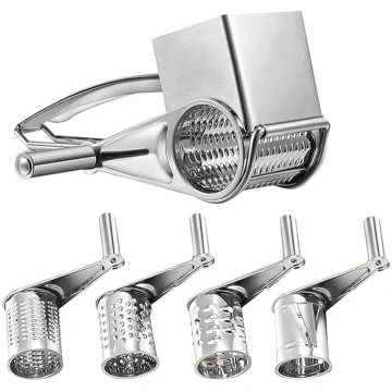 TICFOX Gourmet Parmesan Grater Cranker, siera rīvē