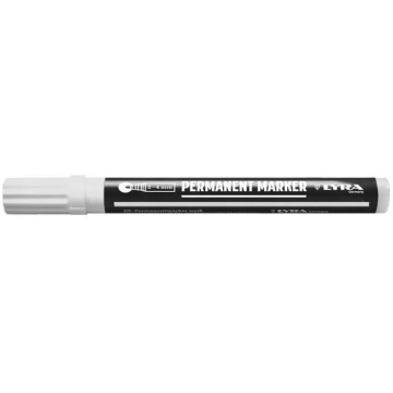 Balts pastāvīgais marķieris Lyra Industry 2-4mm