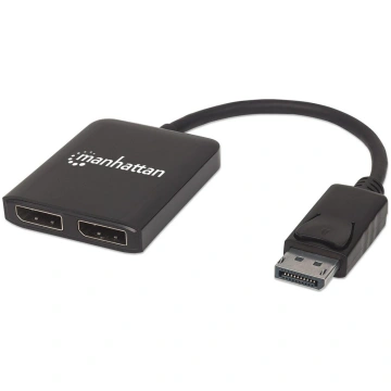 Manhattan DisplayPort 1.2 to 2-Port DisplayPort 1.