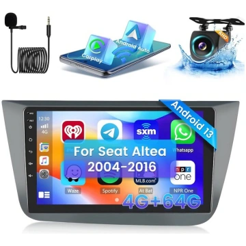 Android 13 automašīnas radio Seat Altea 2004-2016,