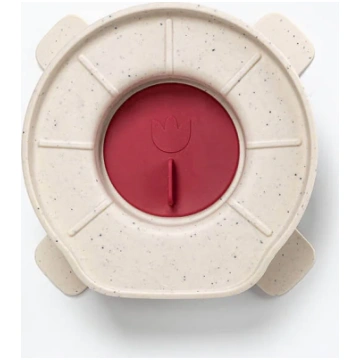 Fermentēšanas vāks burkām Plastia 11cm - sarkana