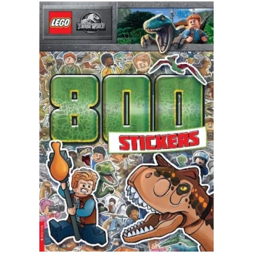 Lego Jurassic World: 800 uzlīmes — grāmata