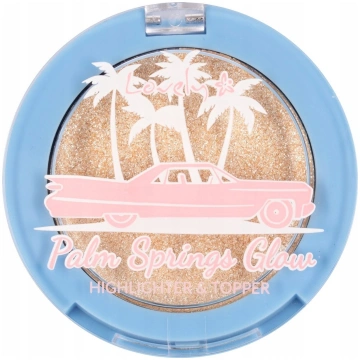 Boho Green Make Up LOVELY_Palm Springs Glow Highli