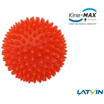 KINE-MAX Hedgehog masāžas bumba 9 cm