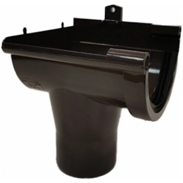 Scala PVC Piltuve kreisā 125/80mm, brūna 3-1502.26
