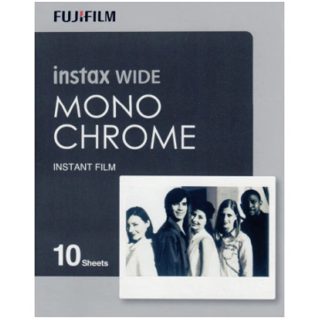 FujiFilm Instax WIDE Film Monochrome 10