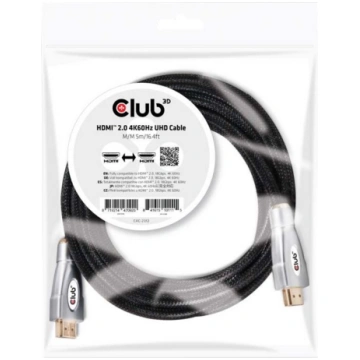 Club 3D CAC-2312 - HDMI cable with Ethernet - 5 m 