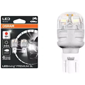 LED spuldžu pāris OSRAM LEDriving Premium SL W16W 