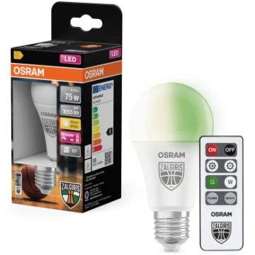 Osram Žalgiris Edition E27 1055lm LED lamp with re