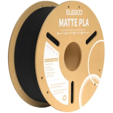 Filament PLA Matte ELEGOO (black) 50.203.0250