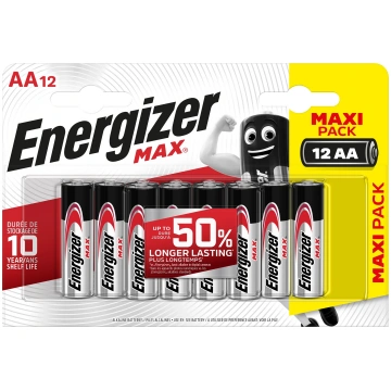 Baterijas Energizer Max, AA, 1.5 V