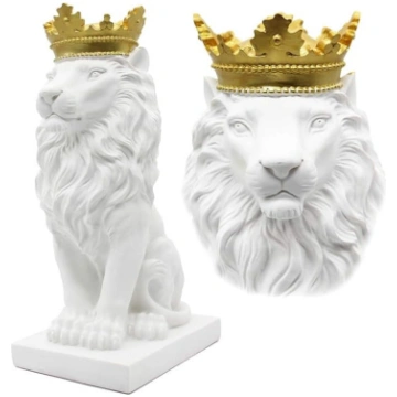 H&W Lauvas statuete, sveķu skulptūras vīriešiem, b