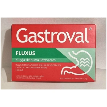 GASTROVAL Fluxus kapsulas N15