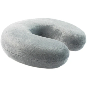 Ceļojumu kakla spilvens DA485 Memory Foam, pelēks 