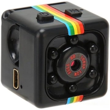 Mini kamera 1080P HD nakts redzamības 140 grādu ob