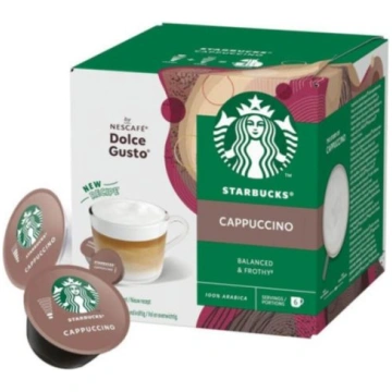Kafijas kapsulas STARBUCKS Dolce Gusto Cappuccino,