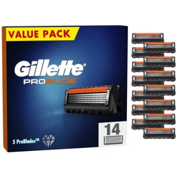 Skūšanās galviņas Gillette Proglide, 14 gab