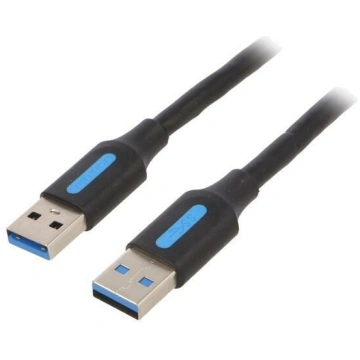 Cable; USB 3.0; USB A plug,both sides; nickel plat