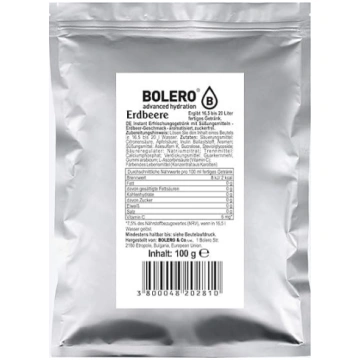 Bolero Drinks 100 g maisiņš Strawberry (Zemeņu) (2