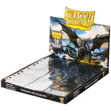Dragon Shield 18-Pocket Pages Display (50 Pages) A