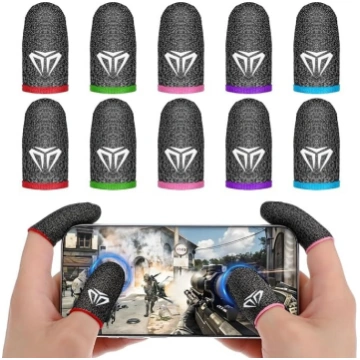 WLLHYF Pack of 10 Gaming Finger Sleeves Elastāna š