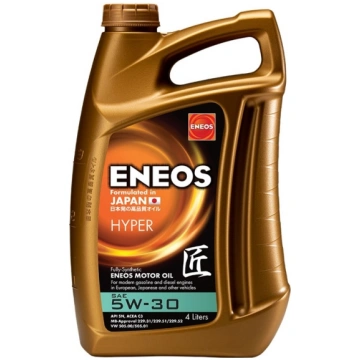 Motoreļļa ENEOS HYPER 5W-30 API SN, ACEA C3,VW505.