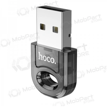 Bluetooth adapteris Hoco UA28 Bluetooth 5.1 melns