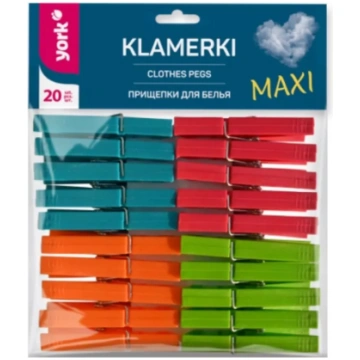 Veļas knaģi MAKS 20 gab. YORK 36096060