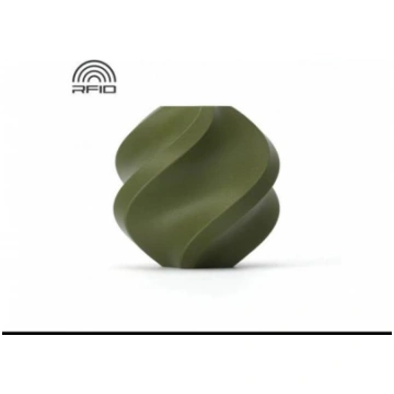BambuLab PLA Matte Dark green (11501) materiāls be