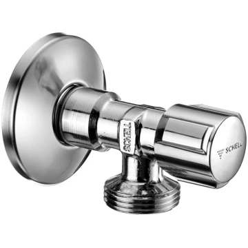 Ventilis Schell, stūra, 1/2 collas – iekšējā vītne