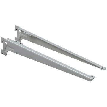 DOLLE leņķa kronšteins 230 mm pelēks, 1 pāris
