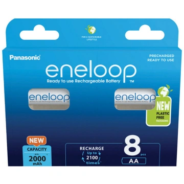 Panasonic Eneloop AA (HR6) 2000mAh uzlādējamie aku